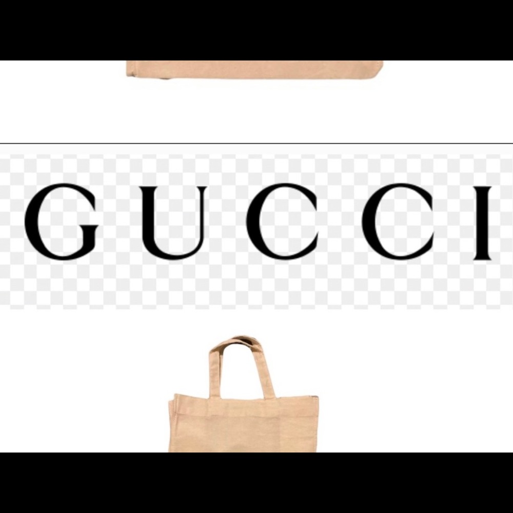 New Reusable Canvas Bag Marking 100th year Gucci
